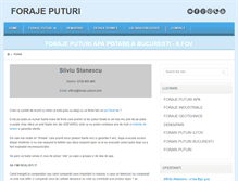 Tablet Screenshot of foraje-puturi.info